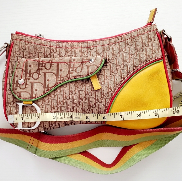 DIOR RastaMania Double Saddle Bag - Picture 14 of 16